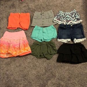 Toddler 5 Shorts and skirt Lot